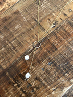 fresh water pearl necklace