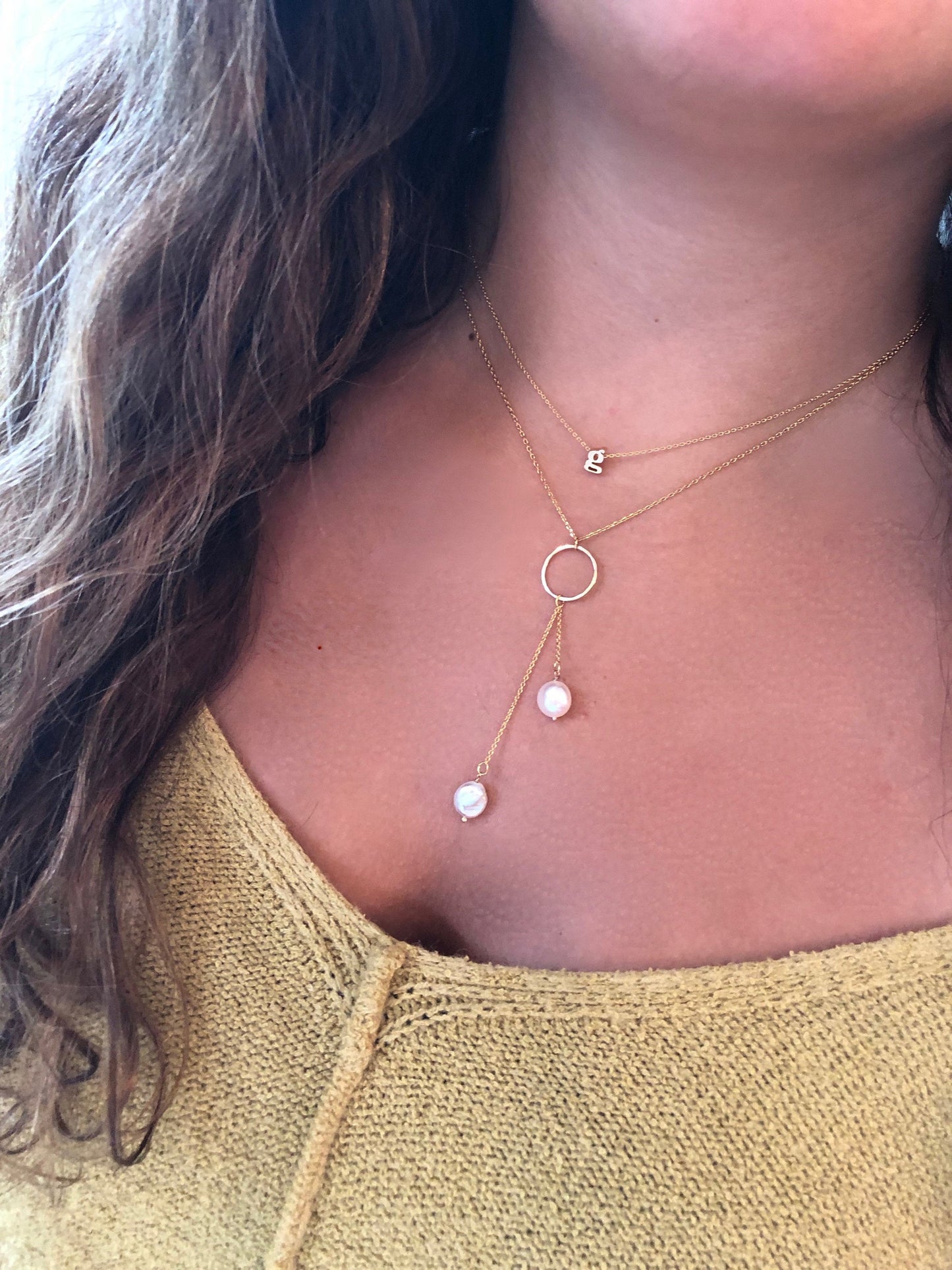 fresh water pearl necklace