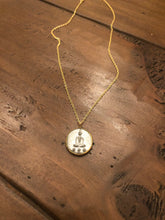 Load image into Gallery viewer, buddha coin pendant necklace