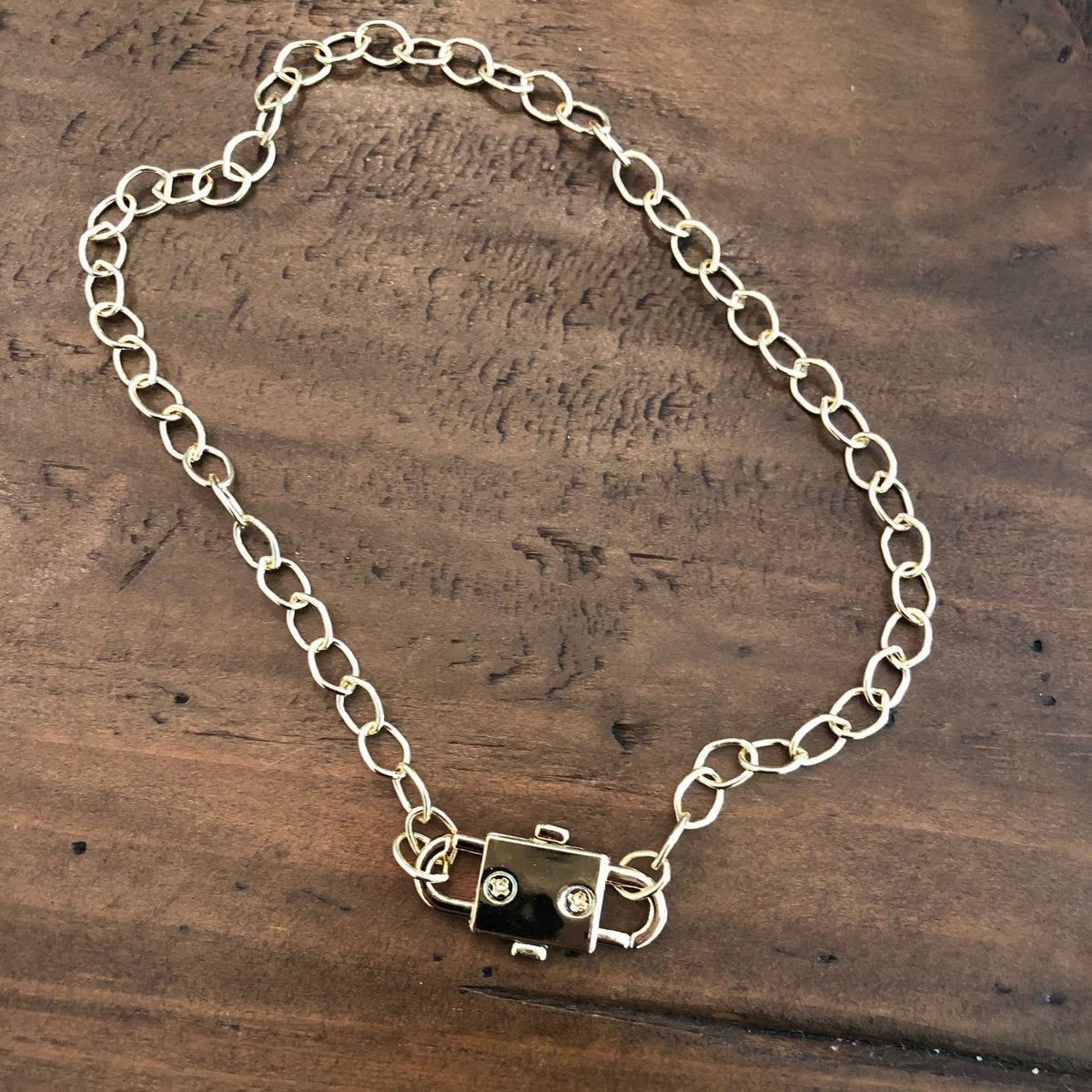 padlock necklace