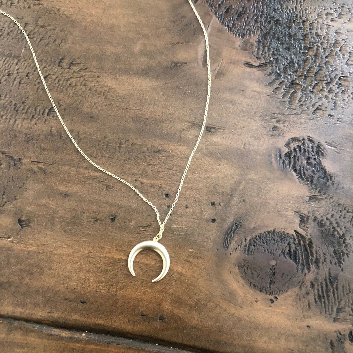 horn necklace