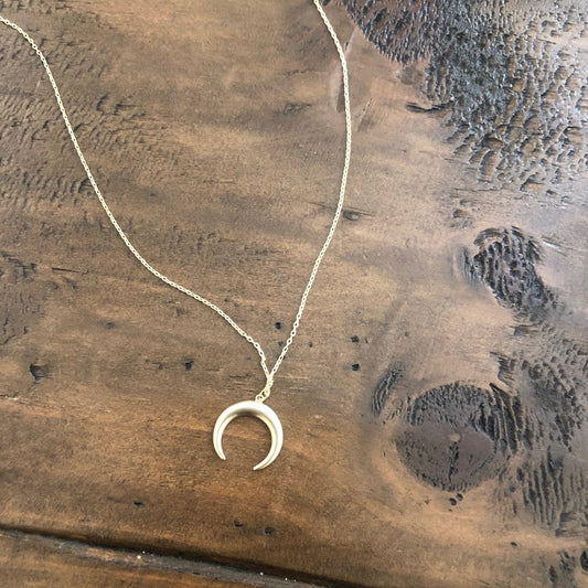 horn necklace