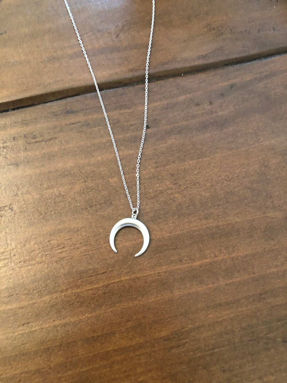 horn necklace