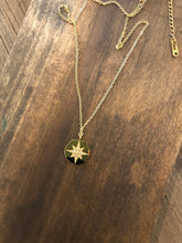 Load image into Gallery viewer, large north star pendant necklace