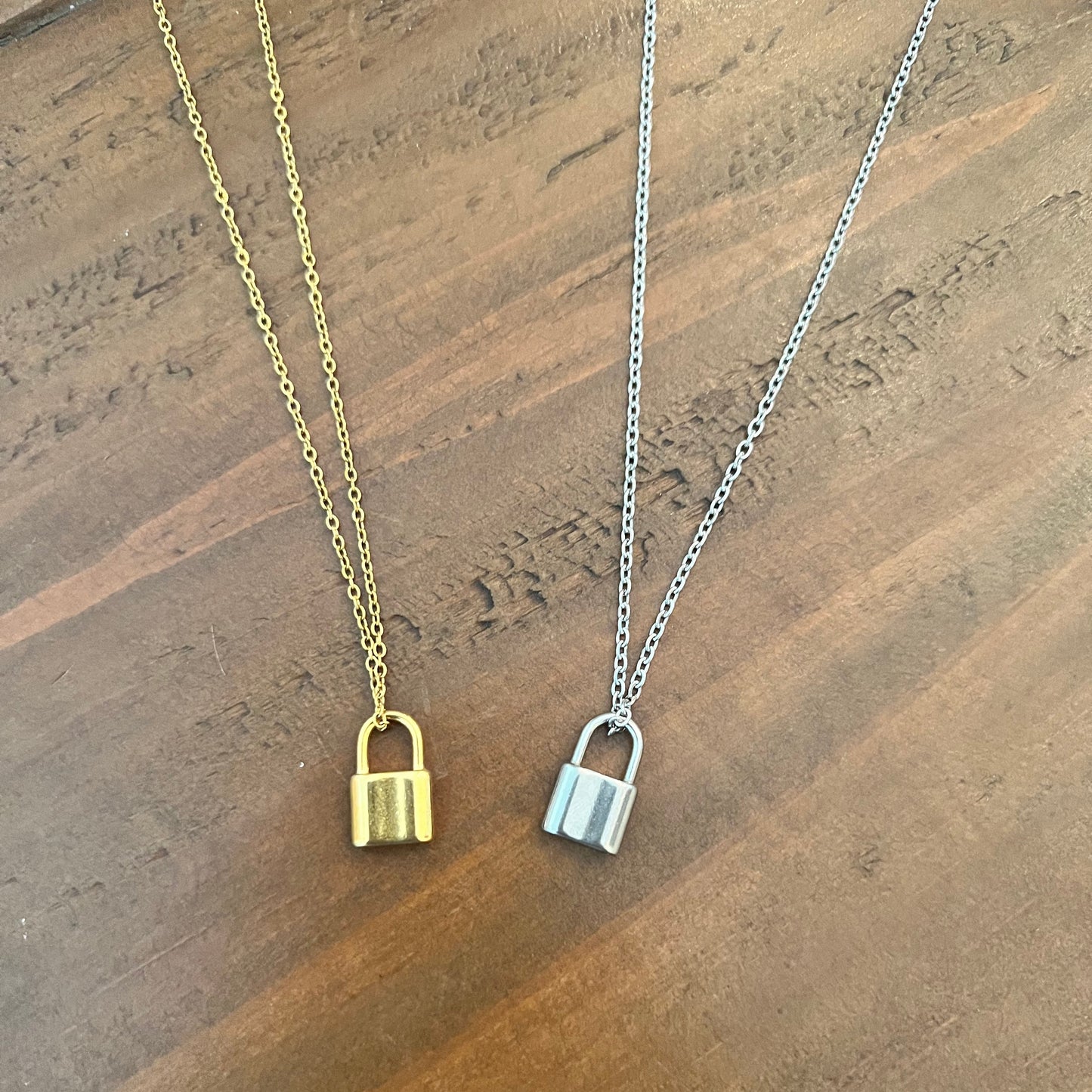 padlock necklace