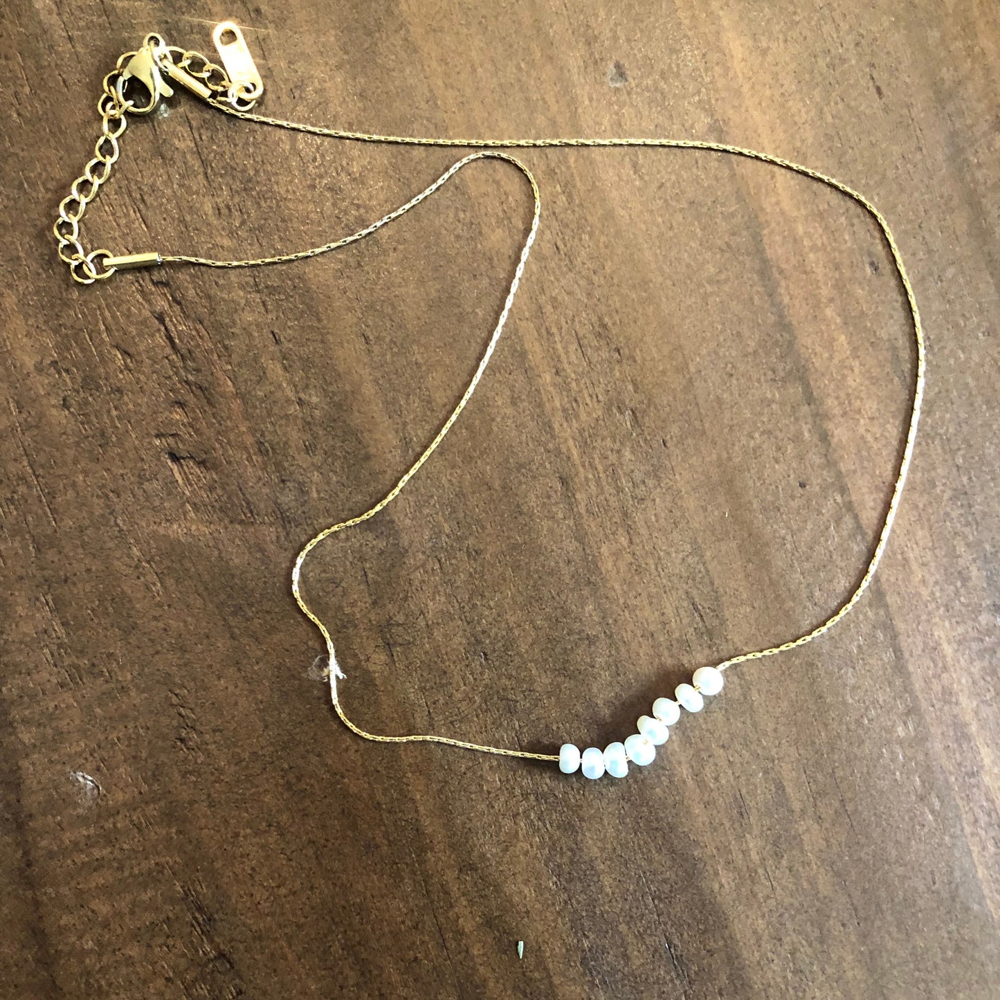 baby pearl necklace
